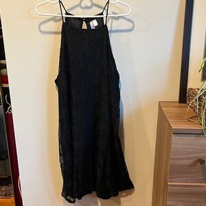 Alya Black Lace Dress